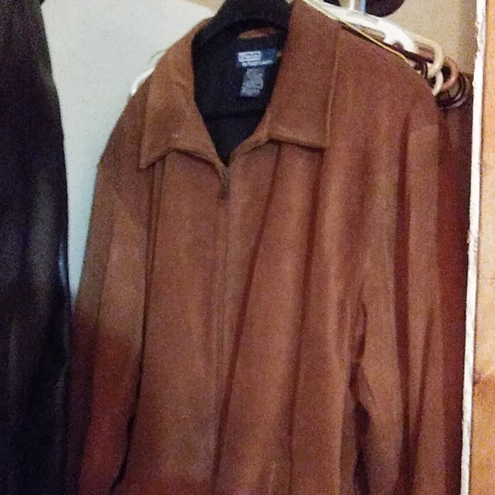 Polo leather jacket